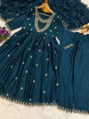 Simran By Nsf Pure Vichitra Silk  With Embrodeiry Work Kurti With Bottom Dupatta Wholesale Suppliers In Mumbai
